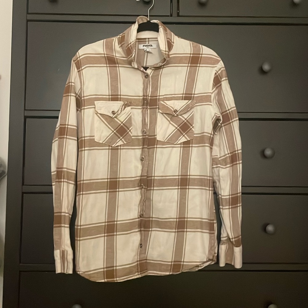 Brown Flannel Shirt